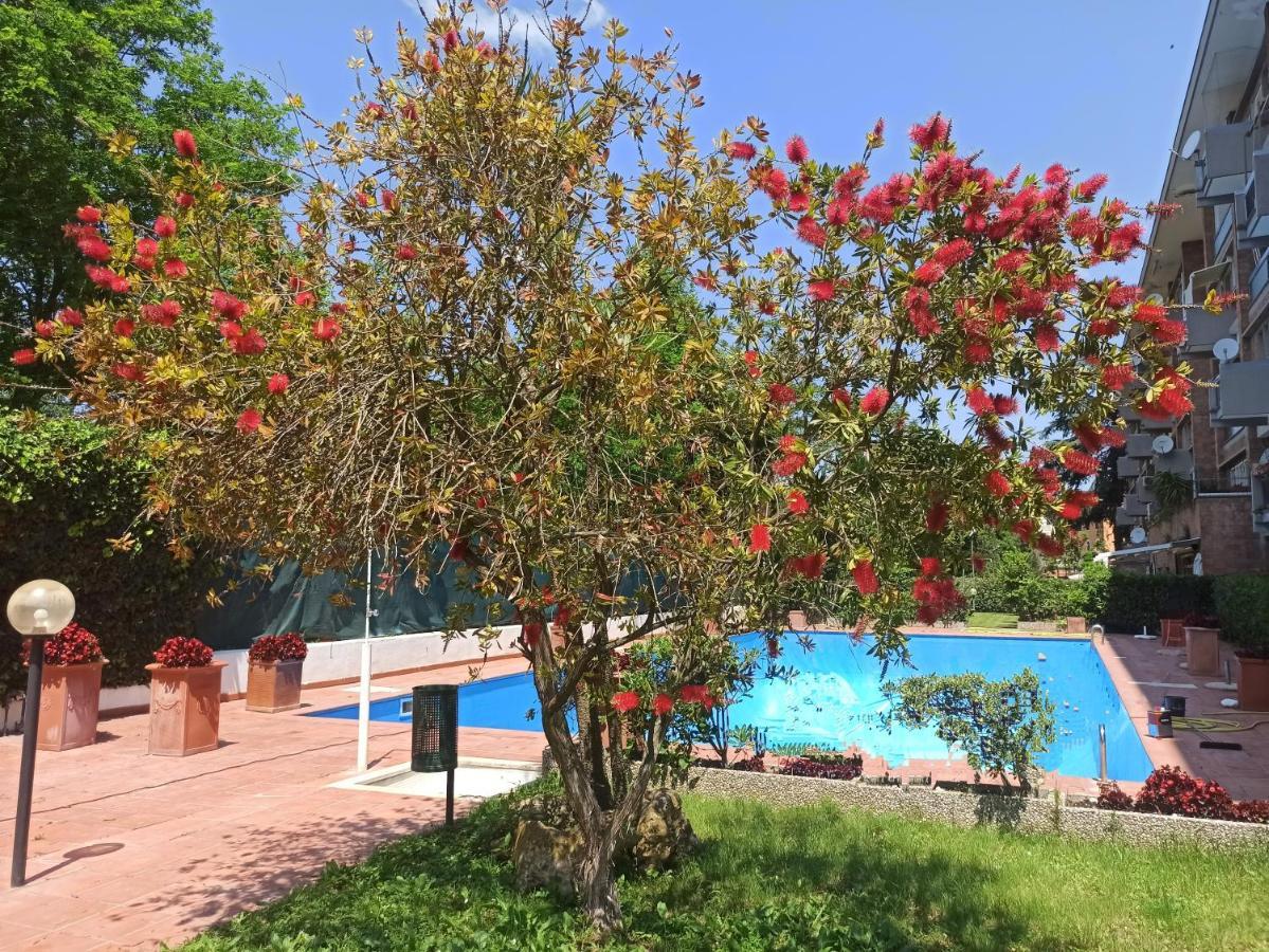 Aurelia Antica Terrace Apt Free Pool And Parking ローマ エクステリア 写真
